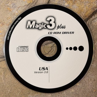 Swap Magic 3 Plus CD ROM Driver CD Version 3.6 - Sony PlayStation 2 PS2