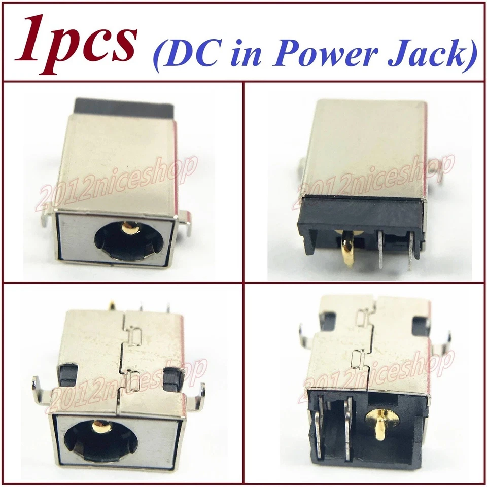 DC in Power Ladebuchse Buchse für Clevo P650RG Serie 6-7C-P650RG0A-N03-A#10
