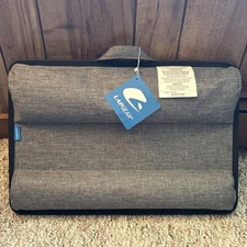 LapGear Home Office Pro 21.1" x 14" PVC/Polystyrene Lap Desk Black Carbon