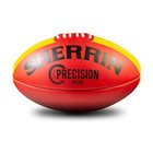 Sherrin Size 2 Precision Replica Red Leather AFL Training Football