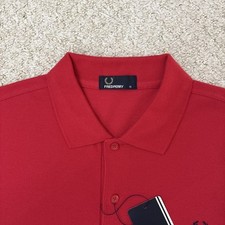 Fred Perry Red Polos for Men for sale UK