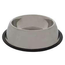 Slip-Resistant Stainless Steel Pet Bowl 8 OZ