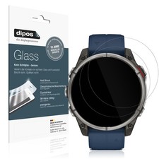 2x protective film for Garmin Quatix 8 51mm flexible glass protection 9H
