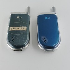 LG Vx 3200 Verizon Wireless Flip Phone Lot Of 2 UNTESTED PARTS ONLY 