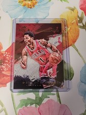2015-16 Panini Court Kings Derrick Rose Expressionists Art SP