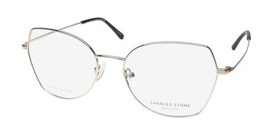 CHARLES STONE NEW YORK 30103 EYEGLASS FRAME/GLASSES STAINLESS STEEL METAL WOMENS