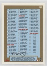 1999 Topps Checklist Checklist Cards 429-463 & Inserts #463 z2n