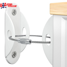 Furniture Anchors 10 Pack for Baby Proofing, Furniture Straps anti Tip Furnitu