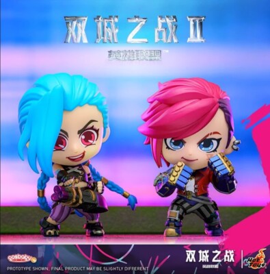 Official League of Legends LOL Arcane Season 2 Arcane Jinx VI Mini Figure Gift