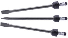 DUSS Meißel SET 1x Spitz- und 2x Flachmeißel für Kombihammer P 28 S oder P 30