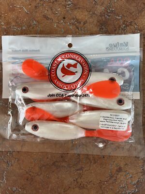 D.O.A. C.A.L. weedless worm rig Jerk Bait 5 Pearl Fire. CAL Airhead 1A D.O.A. C.A.L. weedless worm rig Jerk Bait 5 Pearl Fire. CAL Airhead 1A