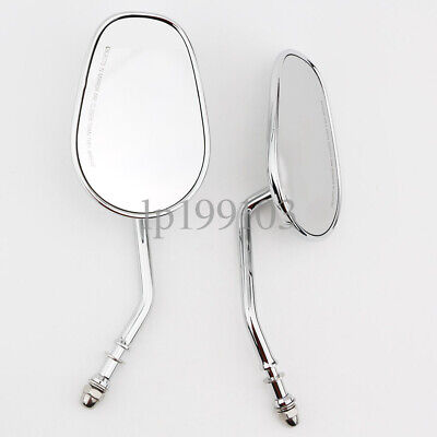 Motorcycle Chrome Rear View Mirrors For Harley Davidson Super Glide Road King Motorcycle Chrome Rear View Mirrors For Harley Davidson Super Glide Road King