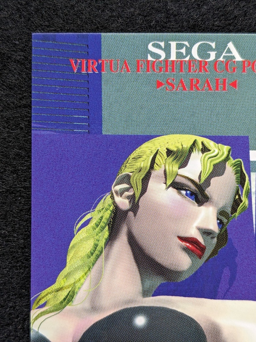 SARAH BRYANT VIRTUA FIGHTER CG PORTRAIT SEGA FREAKS No.63 Japanese