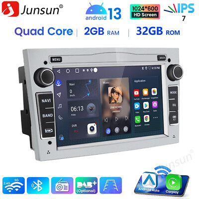 Carplay GPS NAVI Für Opel Astra H Corsa C D Zafira Android 13 Autoradio SWC WIFI