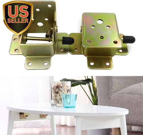 (2 Pieces) Folding Frame, Self-Locking Hinge, Folding Table Legs, Folding Workbe - Picture 3 of 10