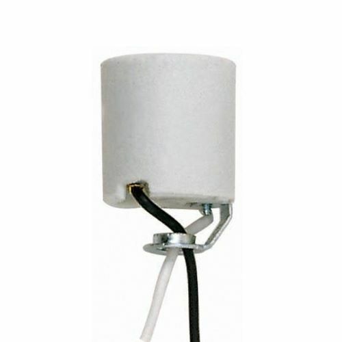 Enchufe de porcelana con cables de 36" TR-100 - Imagen 1 de 1