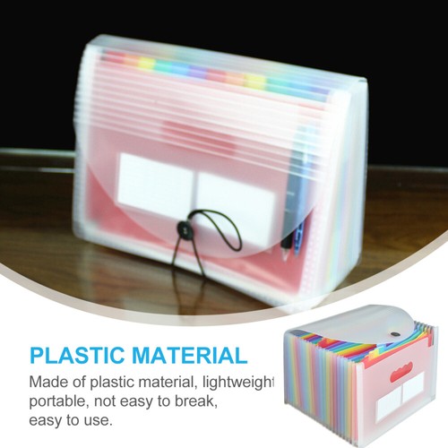 Transparent Organ Bag Baby File Organizer According Folder Receipt Folders - Picture 8 of 12