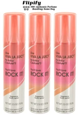 3 x Designer Imposters Rock It! 2.5 oz Body Spray Women LOT