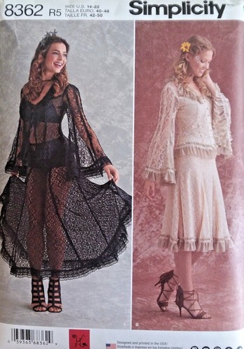 Misses' LACE TOPS \u0026 SKIRTS (Sz 14 - 22 