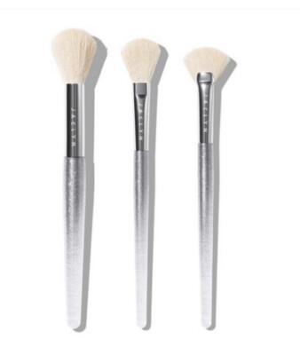 Jaclyn Hill Cosmetics Bring The Light Highlighter Brush Trio NIB! $62 Value!