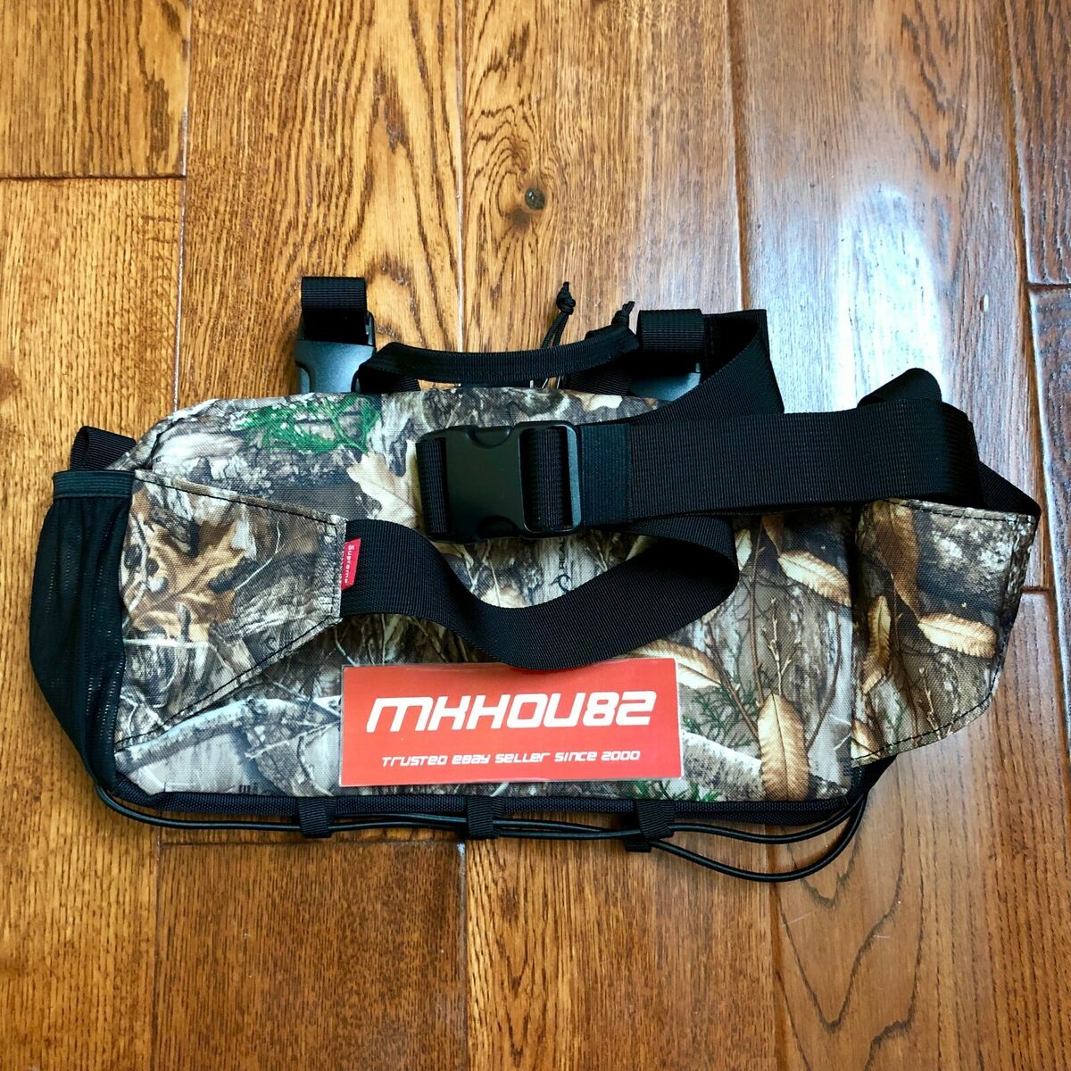 New Supreme Real Tree Waist Bag Fanny Pack Ripstop Nylon New Supreme Real Tree Waist Bag Fanny Pack Ripstop Nylon