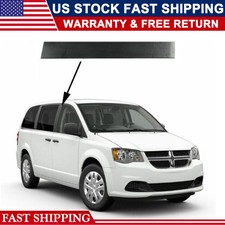 Right Side B Pillar Applique For 2008-2016 Chrysler Town & Country / Dodge Grand Caravan - Black Trim 8 thumbnail image