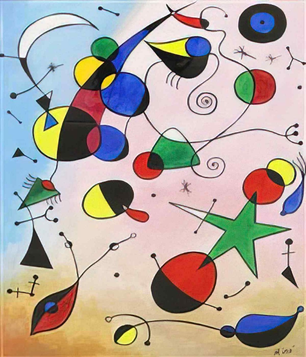 Joan Miro photo A4 abstract | eBay
