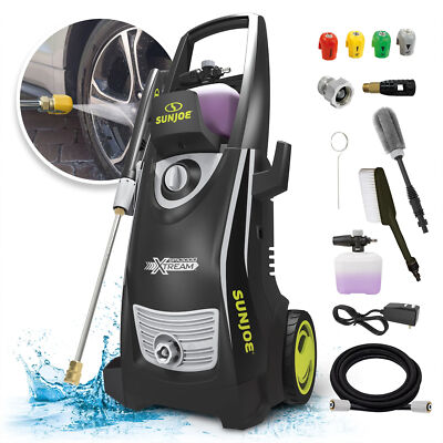#ad #ad Sun Joe Electric Pressure Washer Portable Power Washer with Wheels SPX3000 XT1 $259.99