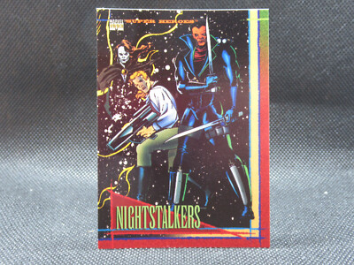NIGHTSTALKERS 1993 SKYBOX MARVEL Super Heroes Card #108 A
