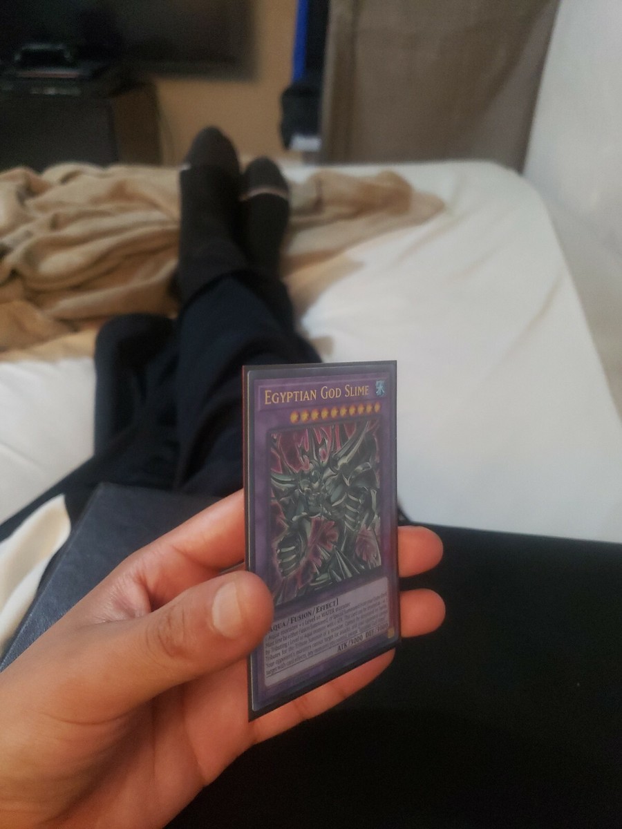 Yugioh Egyptian God Slime LED7-EN001 Ultra Rare 1st Edition Near Mint | eBay