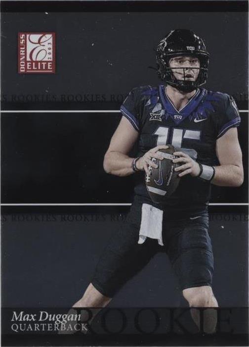 2023 Panini Donruss Elite Max Duggan #7 - 1 of 2