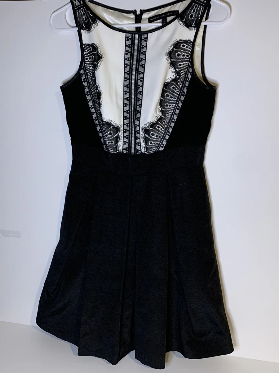 White house black market 2025 tuxedo dress