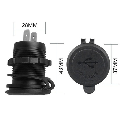 12V-24V Dual PD+QC 3.0 USB Port Car Cigarette Lighter Socket Fast Charge Adapter - Picture 8 of 11