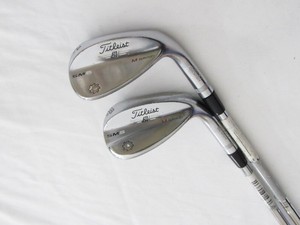Titleist-Vokey-SM6-Tour-Chrome-54-58-Wedge-Set-Wedge-flex-Steel-Used-RH