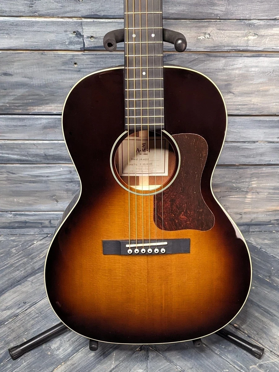 AMI Guitars LM AG00 Acoustic Electric Guitar Gloss Sunburst eBay