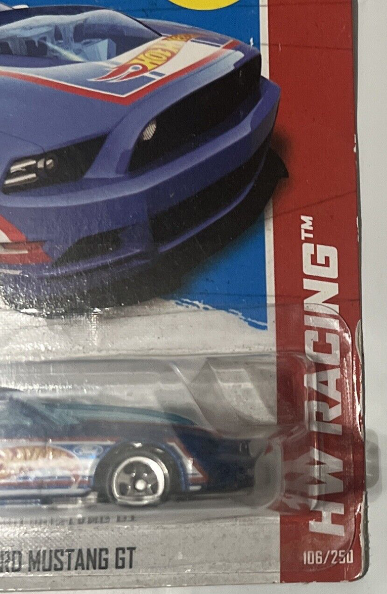 Hot Wheels '13 Ford Mustang GT Blue 2013 HW Racing New Model New