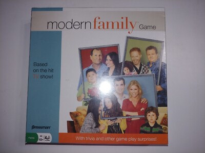 Modern Family TV Show Trivia Board Game - Pressman ***NEW IN BOX***