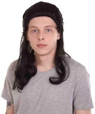 Long Straight 80's Mullet Wig Collection HM-365A