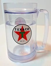 Texaco Freezer Beer Mug Thermoserv Made in USA