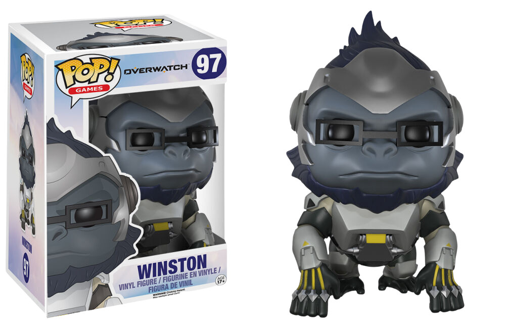 Funko Pop! Vinyl Super 6 in: Overwatch - Winston #97