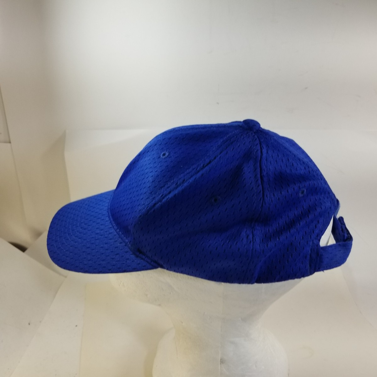 Vintage Blue Blank Hat Cap Strap Back Baseball Youth Kids View 6