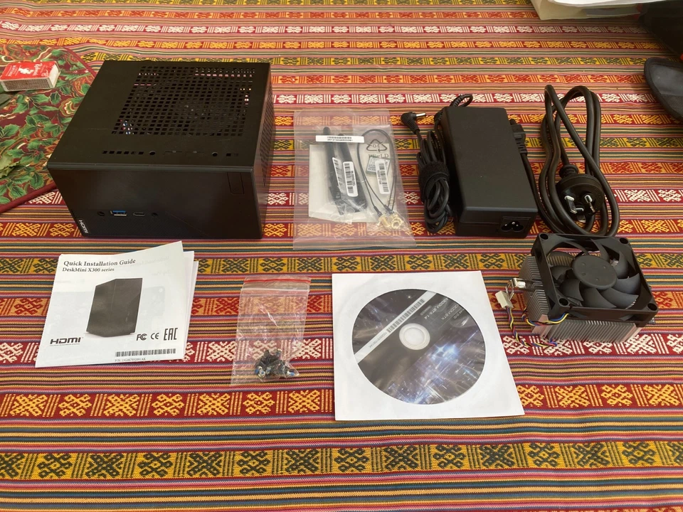 ASRock DeskMini X300 - Built PC with AMD Ryzen 3 3200G, 16GB RAM, 240GB Storage - Image 4 of 4