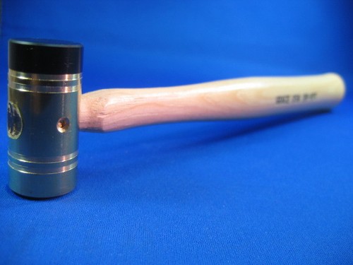 GRACE USA BH-8DT 8 OUNCE BRASS AND DELRIN TIP HAMMER GUNSMITH MACHINIST NYLON - Picture 12 of 12