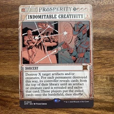 Indomitable Creativity - Outlaws of Thunder Junction Breaking News (MTG) NM
