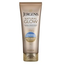 Jergens Natural Glow Firming Self Tanner Body Lotion, Fair to Medium Skin Tone