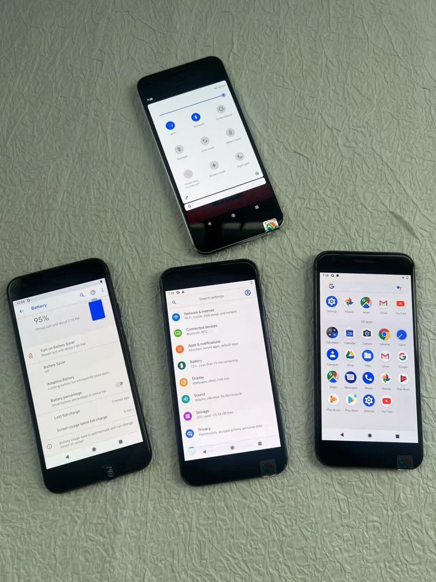 Google Pixel 1st Gen - 32 GB - white Black (Unlocked) 4G Full