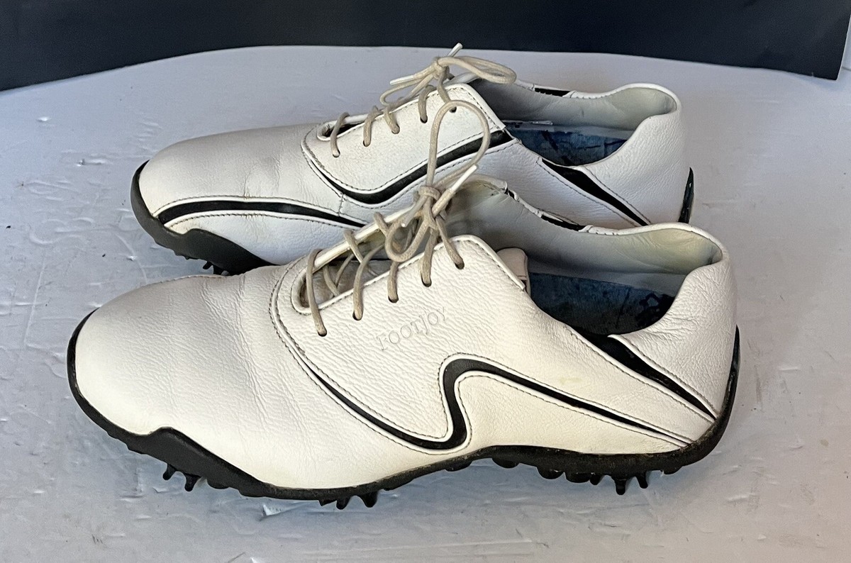Footjoy LoPro Womens Size 6.5 White Black Golf Shoes 97094 | eBay