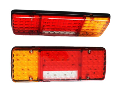 # 2 LED Rear Tail 24V Lights E-mark Truck Trailer Tipper Chassis for Volvo DAF