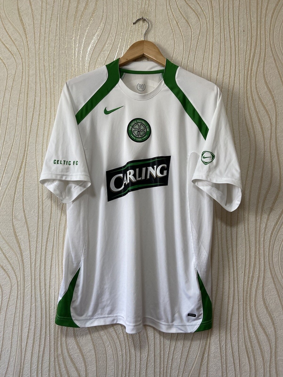 CELTIC 2008 TRAINING FOOTBALL SHIRT SOCCER JERSEY NIKE sz L MENS