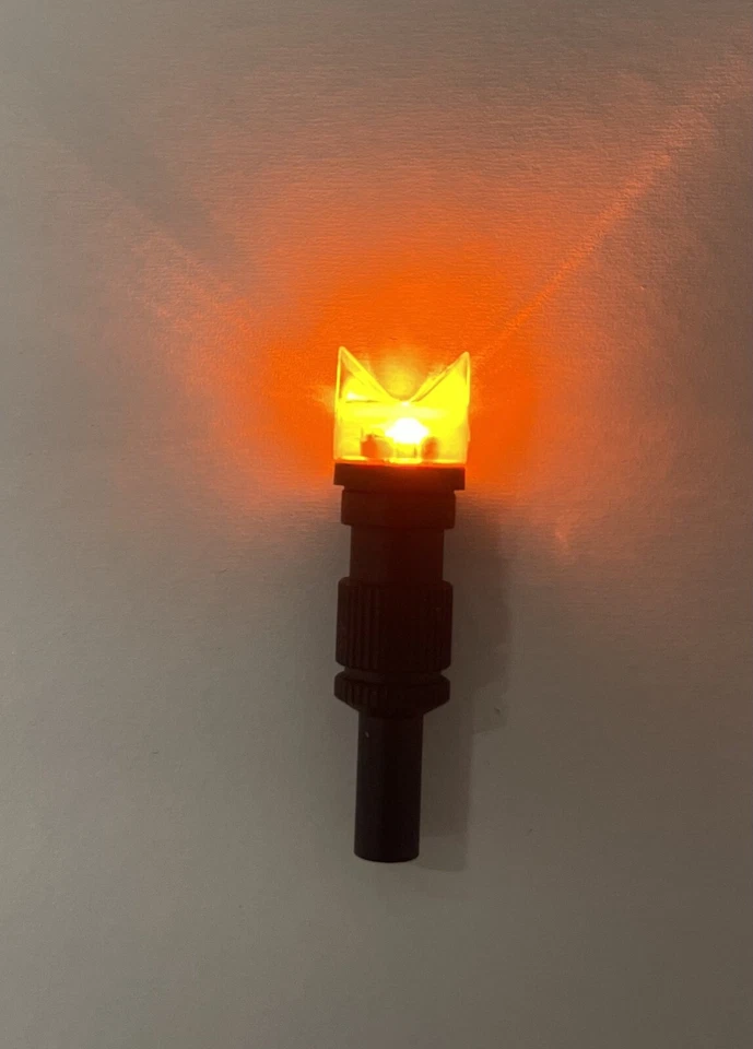 Ballesta NockOut Iluminada Levas .300" ID Media Luna Naranja Paquete de 3 Foto 4 de 4